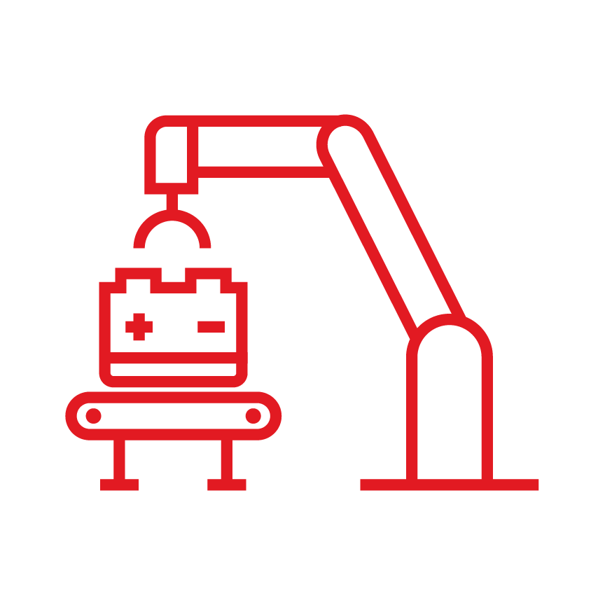 Battery assembly icon